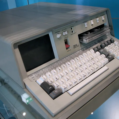 An IBM 5100 Portable Computer.